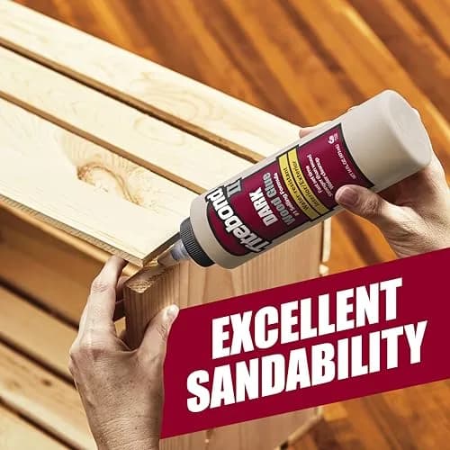 Titebond Liquid Bonding Adhesive 8 oz | Cross-Linking Polyvinyl Acetate for Dark Wood thumbnail 3