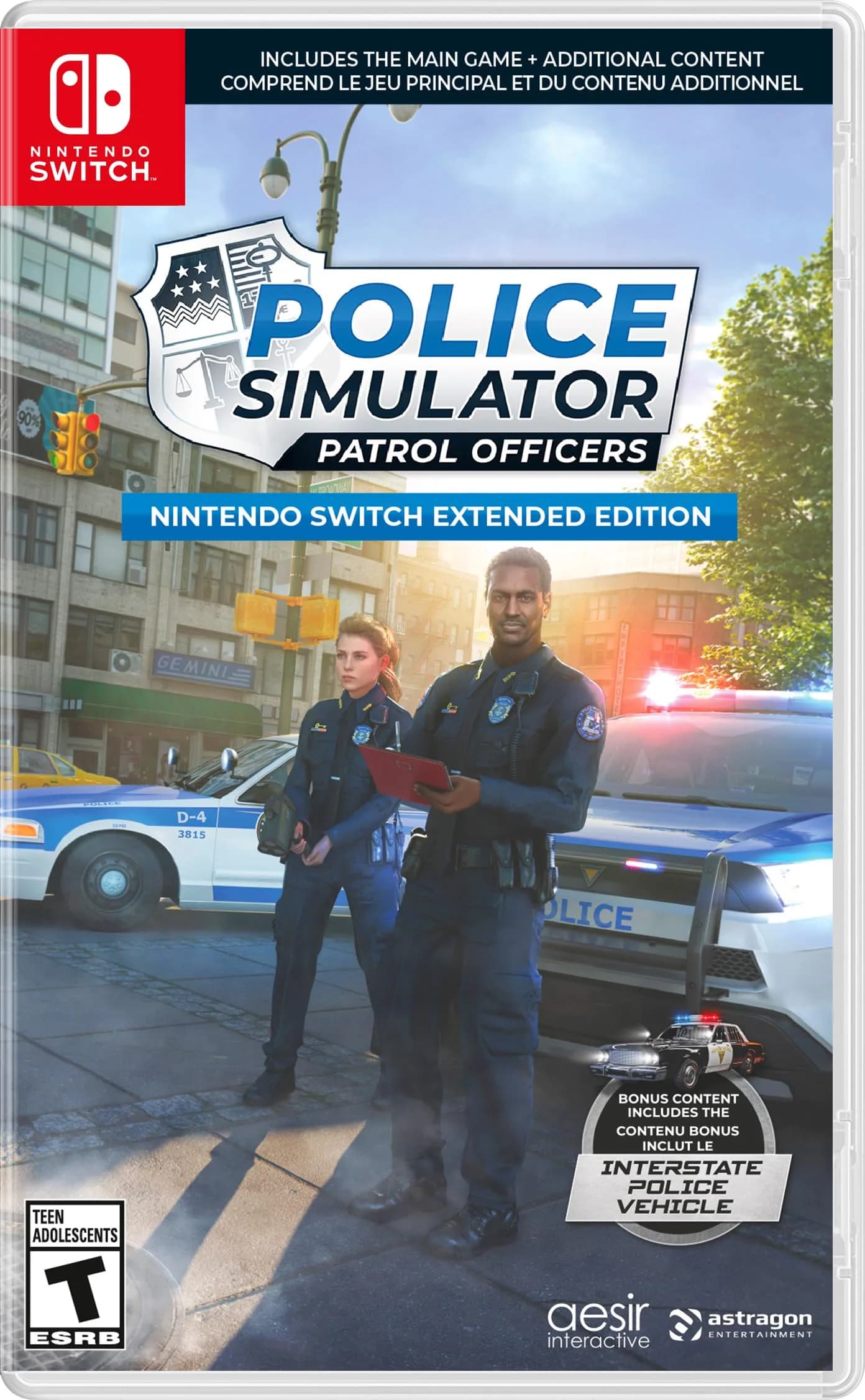 Astragon Police Simulator: Patrol Officers Nintendo Switch Edition | Authentic US Simulation Game in Brighton (70-120 chars)