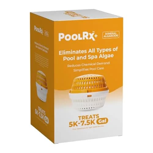 poolrx PoolRx+ Mineral Algaecide Unit | Up to 6-Month Algae Control for 5K-7.5K Gallons thumbnail 1