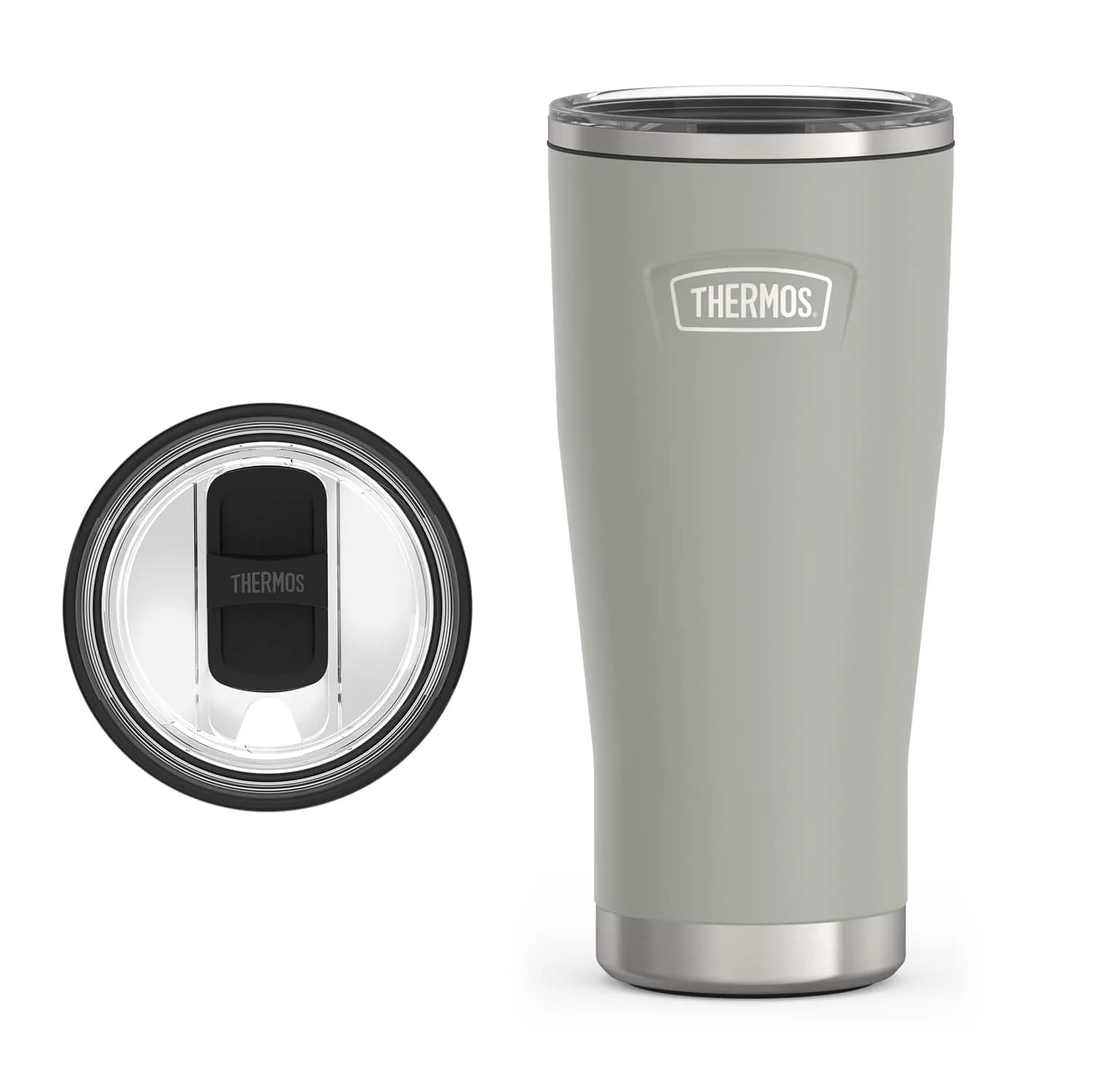 THERMOS Icon Series 24oz Stainless Steel Tumbler with Slide Lock Lid | Keeps Drinks Cold 22 Hrs, Hot 6 Hrs - main product image
