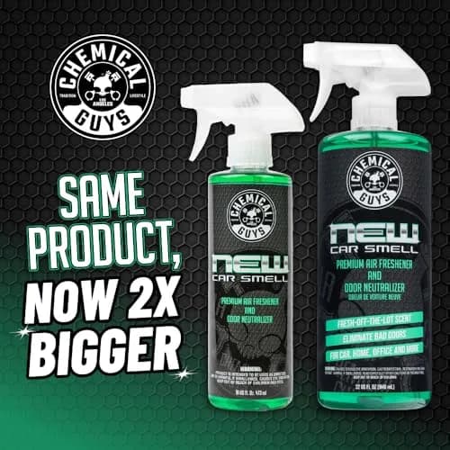 Chemical Guys New Car Smell Air Freshener & Odor Neutralizer Spray 946ml (32 Fl Oz) | Professional Grade Odor Eliminator thumbnail 2