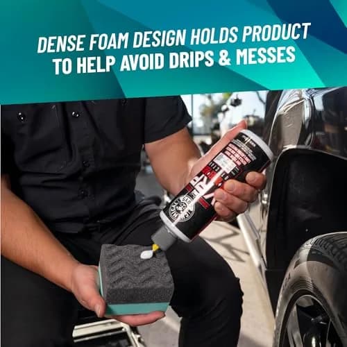 Chemical Guys Wonder Wave Durafoam Large Tire Shine Applicator 4 Pack | Even Coverage & Mess-Free thumbnail 4