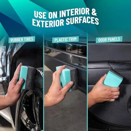 Chemical Guys Wonder Wave Durafoam Large Tire Shine Applicator 4 Pack | Even Coverage & Mess-Free thumbnail 5