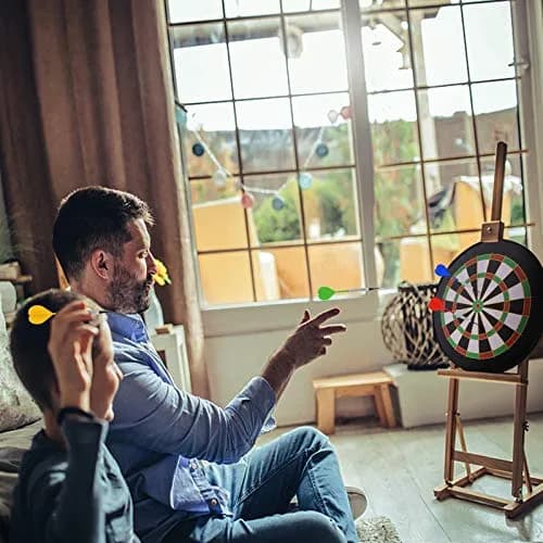 Accmor Black 20 Pack Soft Tip Darts Set with 100 Extra 2BA Tips | 14.8cm (5.8 inch) Darts for Electronic Dartboards thumbnail 7