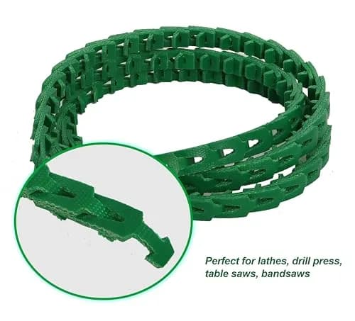 Poweka Adjustable Link V-Belt 120" (304.8 cm) | Easy Install, Vibration-Free, USA-Sourced thumbnail 2