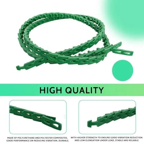 Poweka Adjustable Link V-Belt 120" (304.8 cm) | Easy Install, Vibration-Free, USA-Sourced thumbnail 3