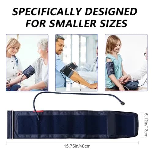 Medhome Small Blood Pressure Cuff 14-24cm (5.5"-9.5") | Accurate & Compatible Replacement BP Cuff for Small Arms thumbnail 4