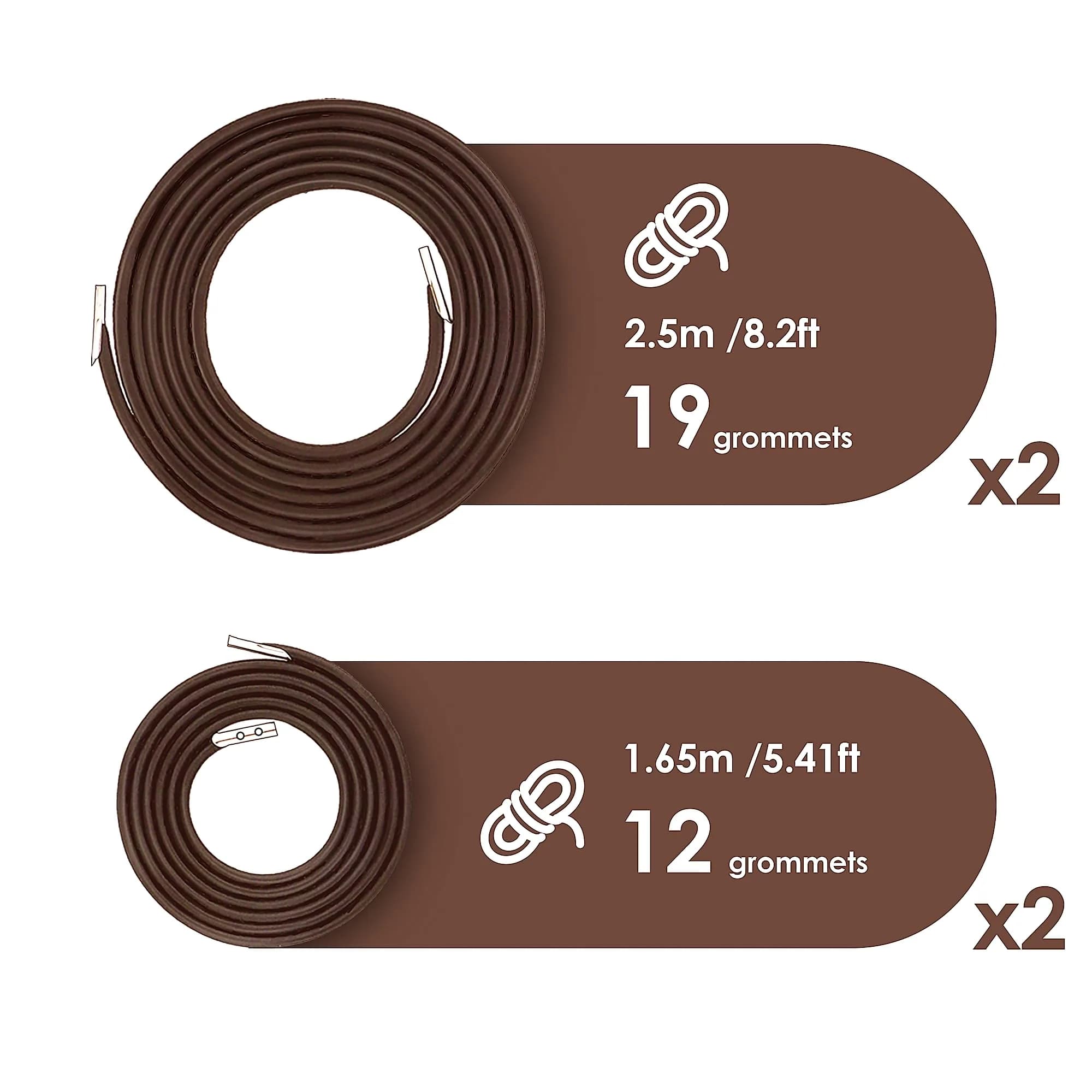 UNEEDE Zero Gravity Chair Replacement Cord Kit 252cm (98.4") Long & 165cm (65") Short | Universal Recliner Repair Parts for Most Chairs - view 3