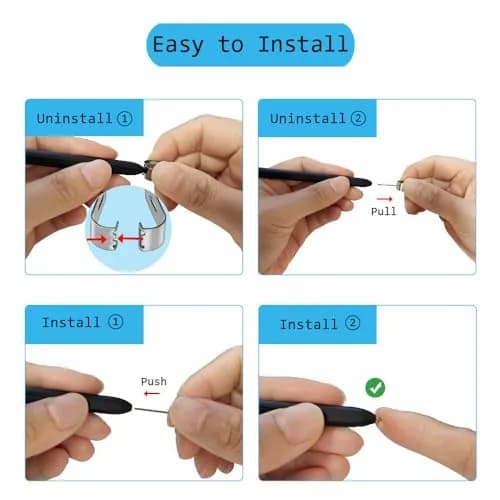 MJKOR 20 PCS 2B Pen Tips Replacement Compatible with Remarkable 2 Pencil | Durable Paper-Like Tips for Remarkable Stylus thumbnail 3