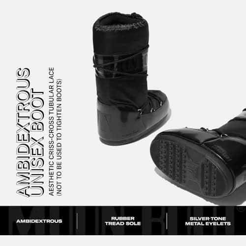 Moon Boot Icon Glance Insulated Slip On Unisex Snow Boots | Stylish & Warm for Winter (70-120 chars) thumbnail 5