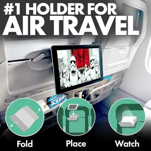 Flight Flap Flexible Airplane Phone Holder | 30.5cm x 17.8cm (12in x 7in) thumbnail 2