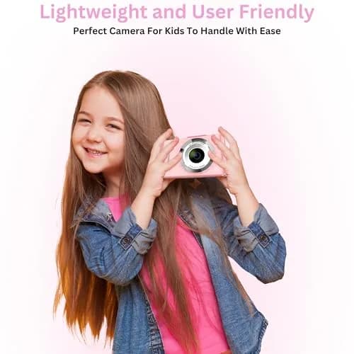 CRYOTECH 4K Digital Camera 48MP Photos 32GB SD Card & Lanyard Included Pink | 4K Video & 16x Zoom thumbnail 5