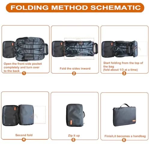 Mactso Stroller Travel Bag Compatible with GB Pockit Plus All-Terrain and GB Pockit + All City | Lightweight, Water-Resistant, Fits in Backpack thumbnail 6
