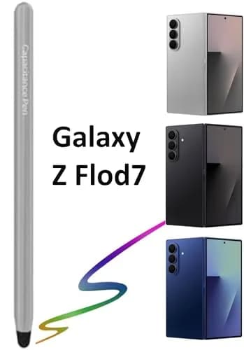 YJSK Stylus Pen Compatible with Galaxy Z Fold 7 | Double Screen Support, Gray thumbnail 2