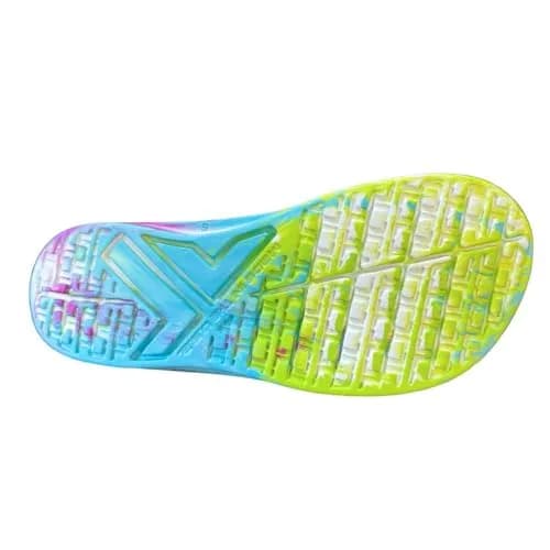 Telic Unisex Adult Energy Flip Flop Arch Support Cushioned Sandals, Kaleidoscope, 10 Women/9 Men | Impact-Absorbing Recovery Footwear thumbnail 7