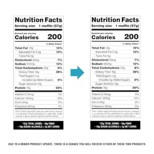 Quest Chocolate Chip Muffin 8 Count | 10g Protein, Low Carb & Sugar (en_US) thumbnail 8