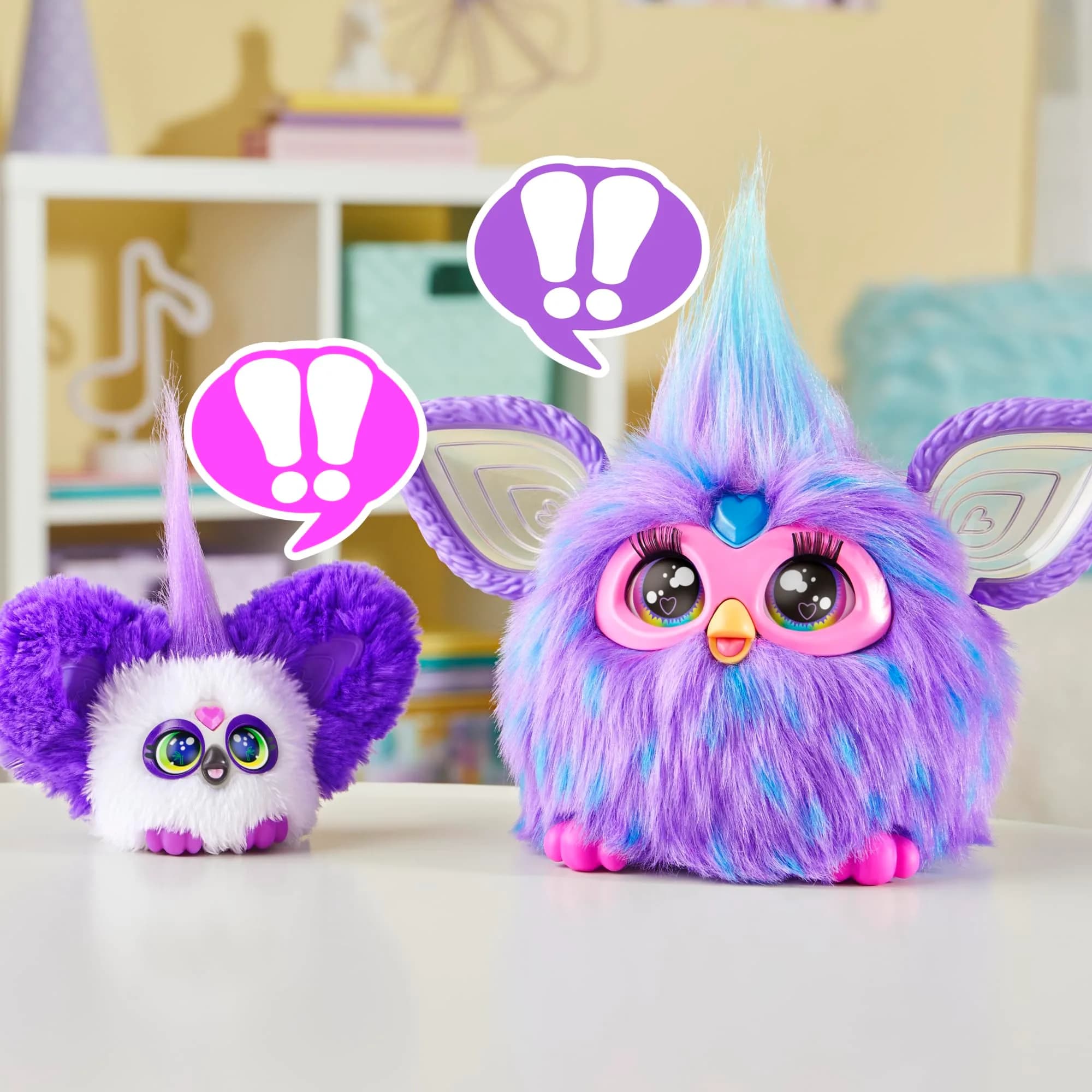 Furby Furblets Bam-Boo Mini Friend Electronic Plush Toy | Authentic USA Import for Kids, Speaks Furbish & Music - view 4