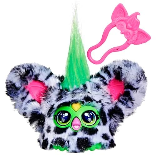 Furby Furblets Moo-Boo Mini Friend Electronic Plush Toy (Black & White) | ASTM-Tested Non-Toxic Toy - main product image