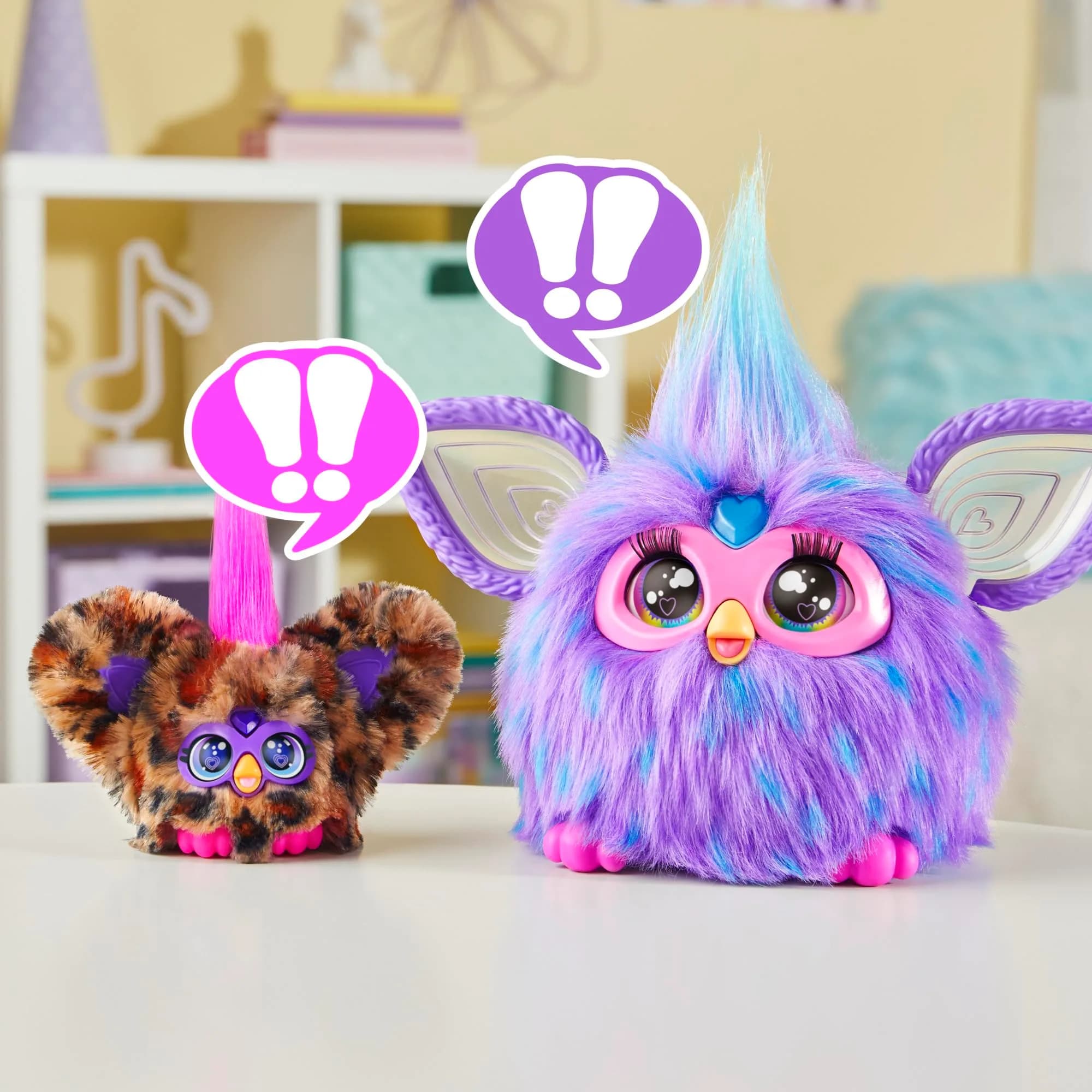 Furby Furblets Chee-chee Mini Friend Electronic Plush Toy | Authentic USA Import for Kids, Speaks Furbish & Music - view 4