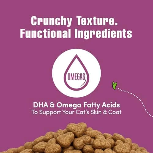 Get Naked Digestive Health Crunchy Cat Treats 2.5oz (70g) Chicken Flavor | Supports Digestion & Dental Health thumbnail 5