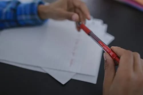 Zebra Pen LV-Refill for Gel Ink Pens, Medium Point, 0.7mm, Red Ink, 6-Pack | Smooth Ink Flow for Students & Office thumbnail 3