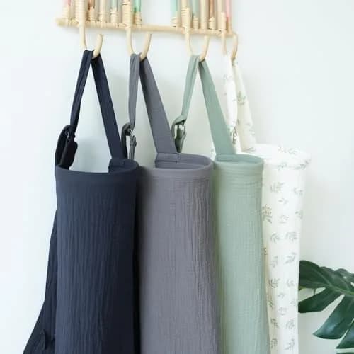 MairMore 100% Muslin Cotton Nursing Cover Sapphire | 112cm x 71cm (44"x28") thumbnail 5