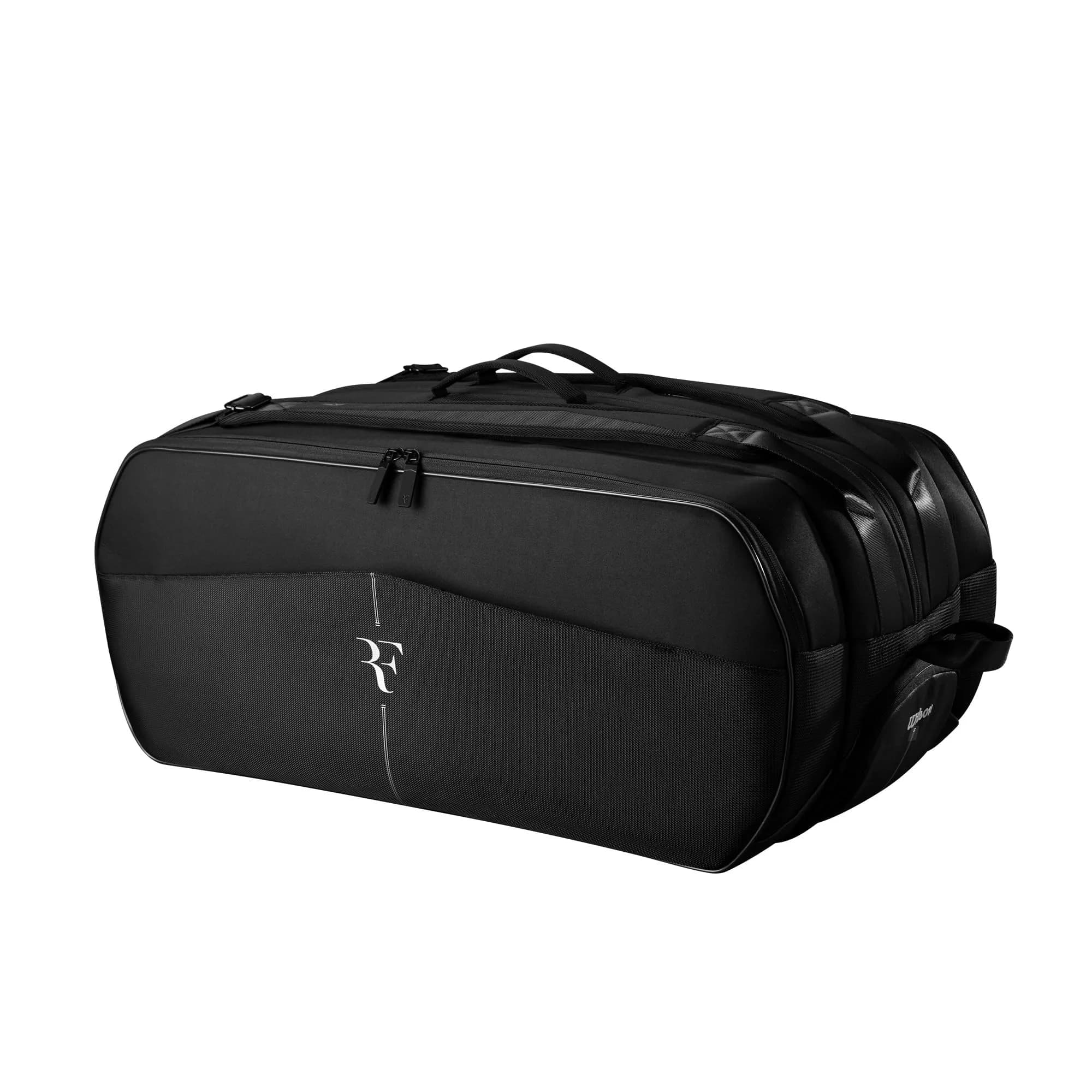 Wilson RF Tournament Tennis Racket Bag Holds 15 Rackets | Premium Swiss Alps-Inspired Design
