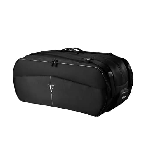 Wilson RF Tournament Tennis Racket Bag Holds 15 Rackets | Premium Swiss Alps-Inspired Design thumbnail 2