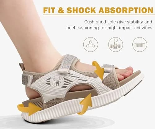 KuaiLu Womens Orthopedic Walking Sandals Comfortable Arch Support Outdoor | Sport Recovery thumbnail 8