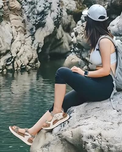 KuaiLu Womens Orthopedic Walking Sandals Comfortable Arch Support Outdoor | Sport Recovery thumbnail 2