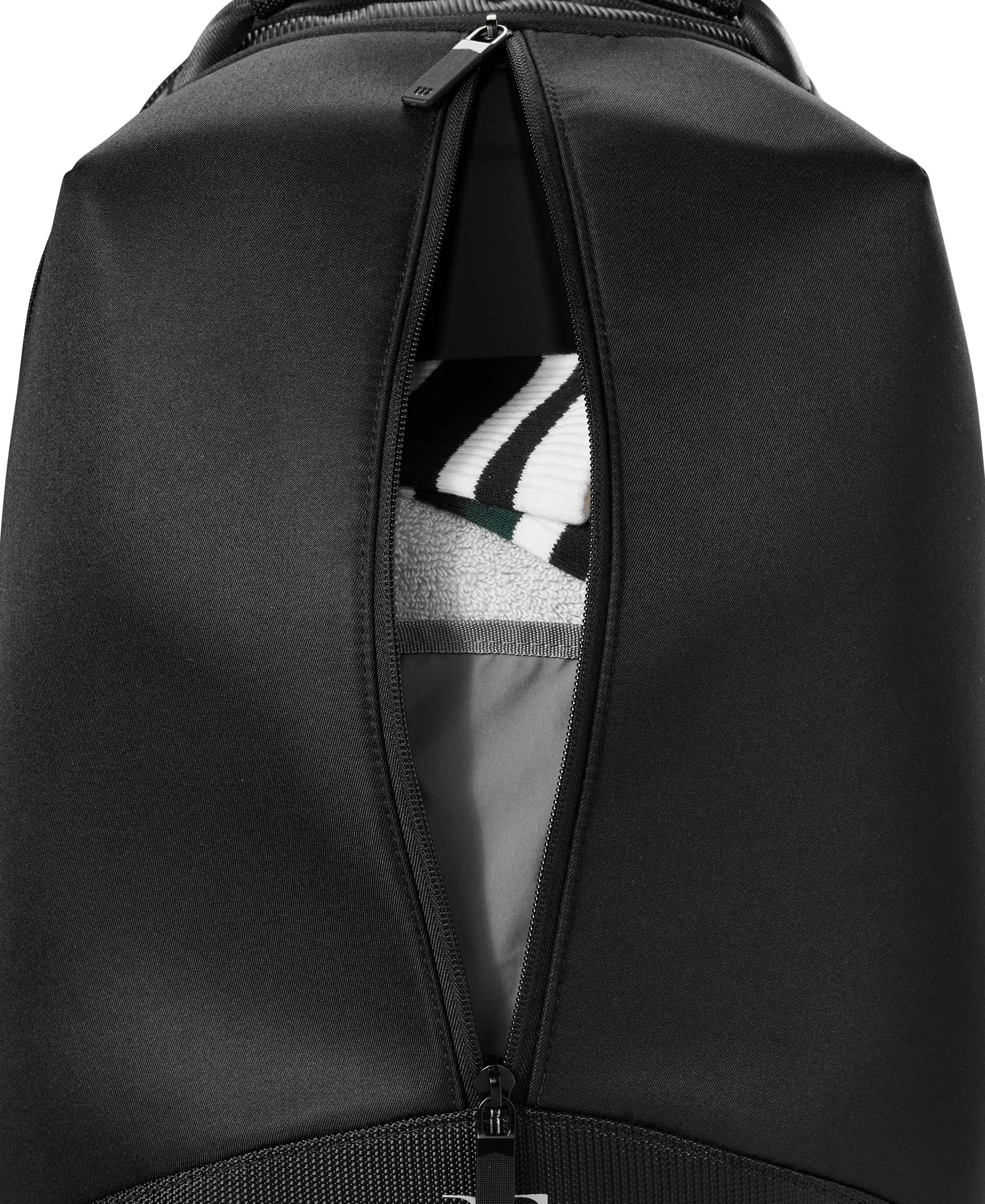 Wilson RF Tennis Backpack Holds 2 Rackets Black | Swiss Alps-Inspired Design, Cushioned Back, Luggage Strap thumbnail 8