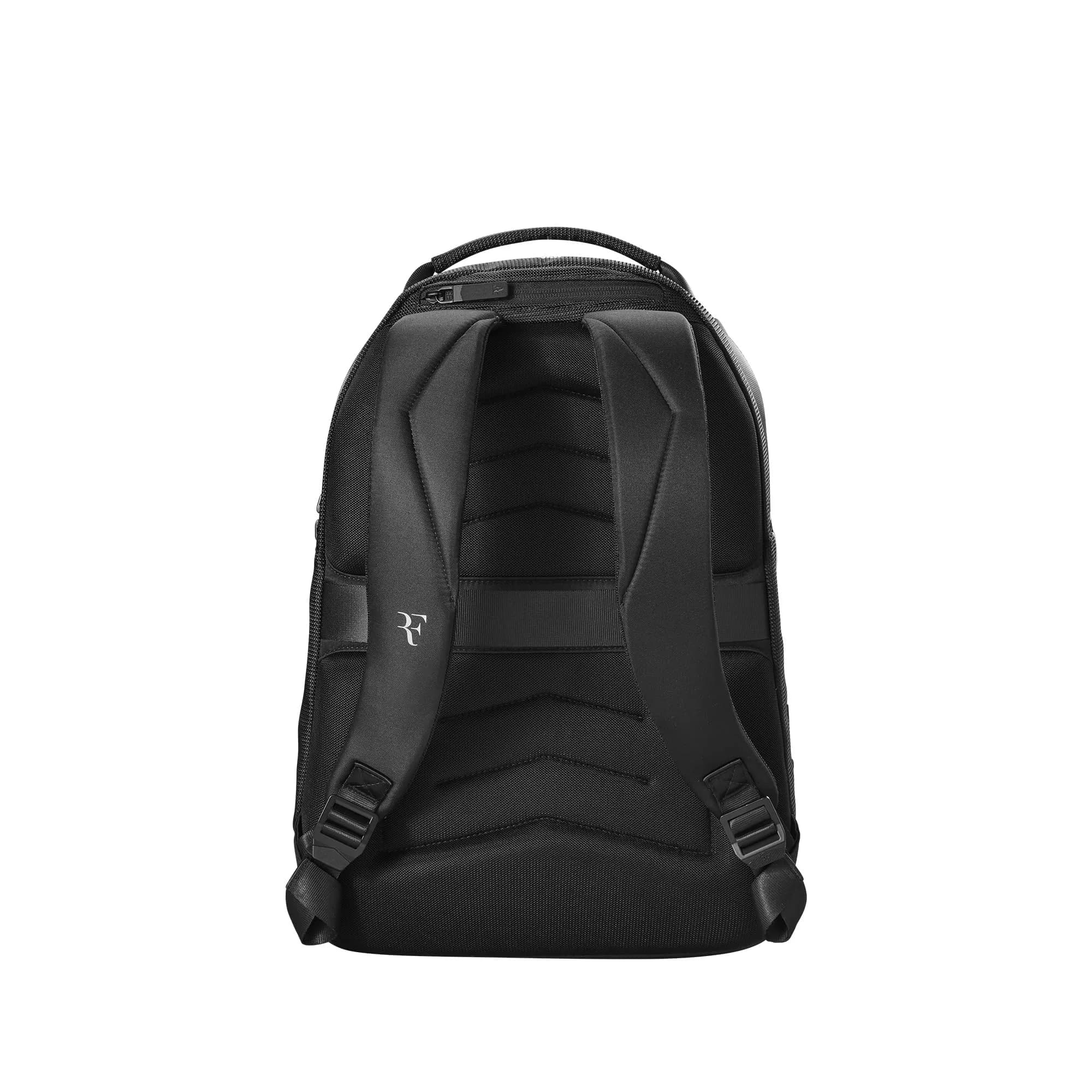 Wilson RF Tennis Backpack Holds 2 Rackets Black | Swiss Alps-Inspired Design, Cushioned Back, Luggage Strap thumbnail 4