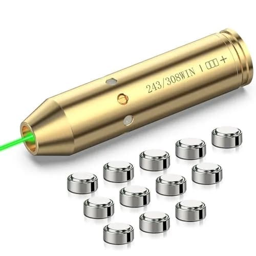MidTen Green Laser Bore Sighter 243/308WIN | Precise Zeroing for Hunting & Shooting thumbnail 1