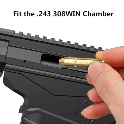 MidTen Green Laser Bore Sighter 243/308WIN | Precise Zeroing for Hunting & Shooting thumbnail 4