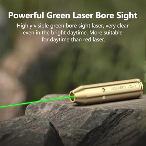 MidTen Green Laser Bore Sighter 243/308WIN | Precise Zeroing for Hunting & Shooting thumbnail 6