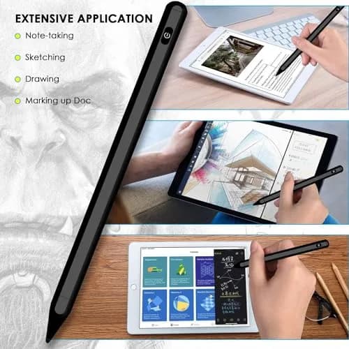Fonus Active Stylus Pen for OnePlus Open/Pad (2023/2024) with Palm Rejection & Rechargeable Battery | 180mm Length thumbnail 9