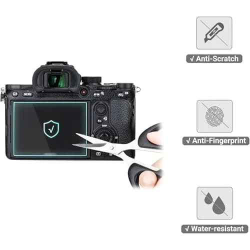 JJC Screen Protector for DJI Osmo Action 4/3 | 9H Ultra Clear Tempered Glass, 0.3mm, Anti-Fingerprint & Scratch Resistance thumbnail 2