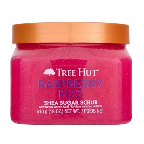 Tree Hut Raspberry Fizz Body Scrub 510g (18 Oz) | Exfoliating & Nourishing with Shea Butter thumbnail 1