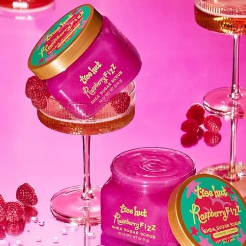Tree Hut Raspberry Fizz Body Scrub 510g (18 Oz) | Exfoliating & Nourishing with Shea Butter thumbnail 7