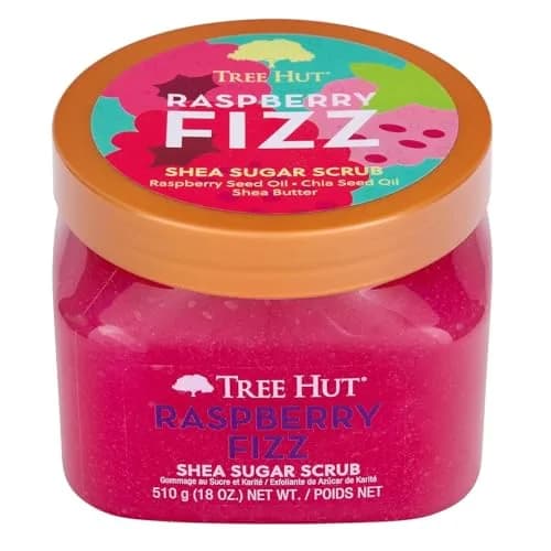 Tree Hut Raspberry Fizz Body Scrub 510g (18 Oz) | Exfoliating & Nourishing with Shea Butter thumbnail 2
