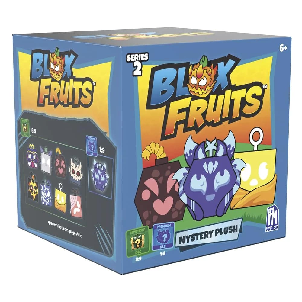 PhatMojo Blox Fruits Plush Surprise Collectible Assortment 10 cm (4 inches) | Video Game Theme — Multicoloured