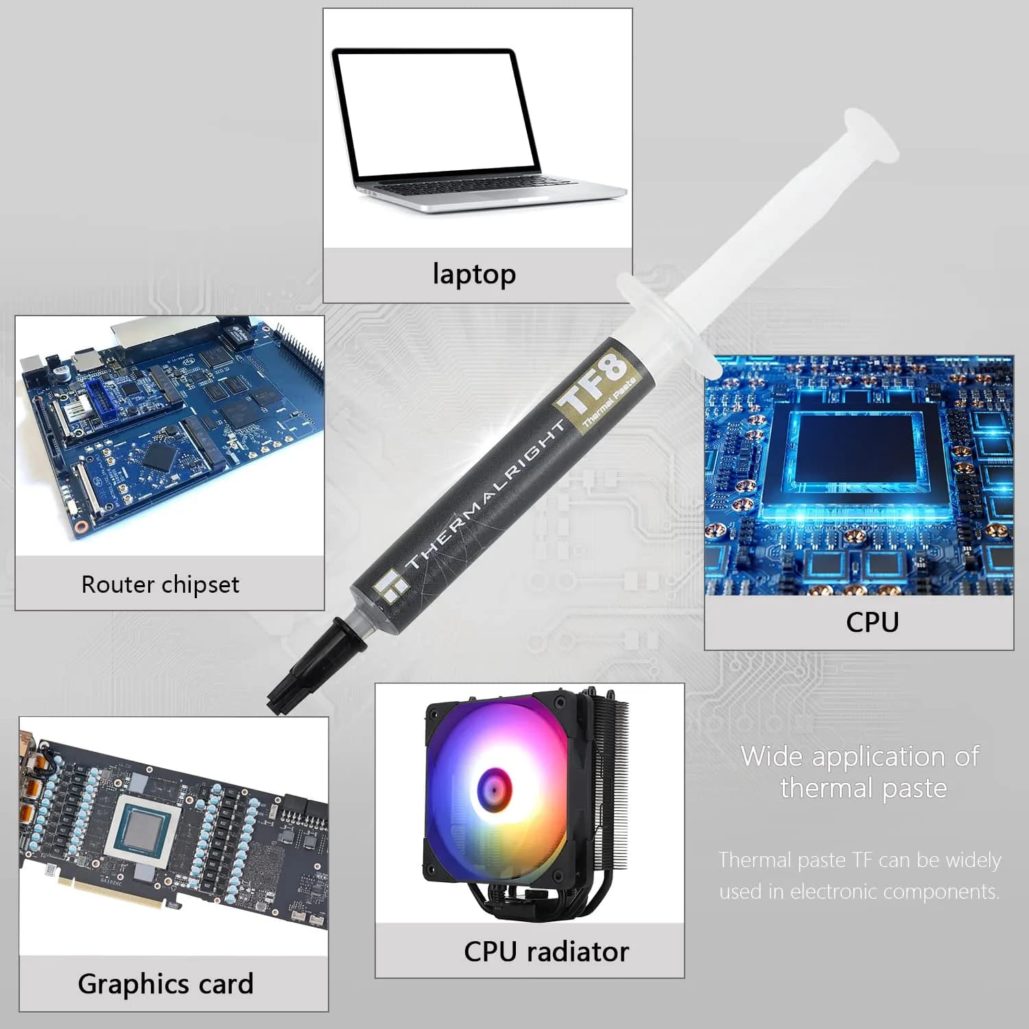 Thermalright TF8 5.8g Thermal Paste | 13.8W/m.k High Conductivity - view 3