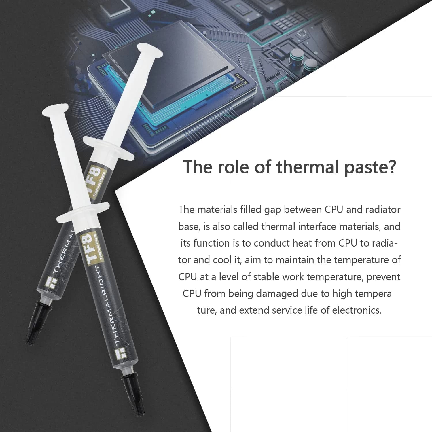 Thermalright TF8 5.8g Thermal Paste | 13.8W/m.k High Conductivity - view 2