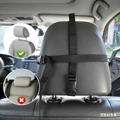 funbliss Baby Car Mirror for Rear Facing Seat | Clear Wide View, 360° Rotation, Shatterproof Acrylic thumbnail 6