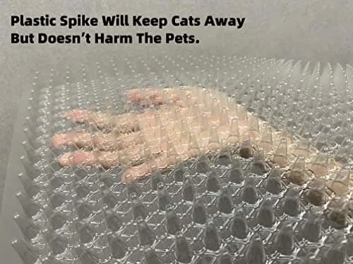 BYTEBAY Cat Repellent Scat Mat 16x13 Inches | Humane Outdoor/Indoor Pest Deterrent thumbnail 2