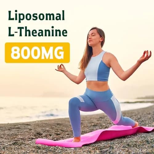 Vivaravida L-Theanine 800mg Supplement with GABA & Magnesium Glycinate | Sleep & Relaxation Support thumbnail 5