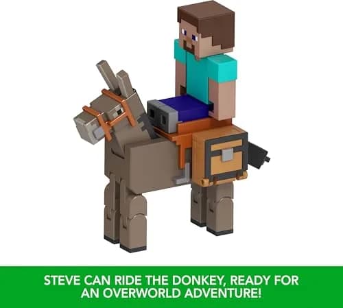 Mattel Minecraft Action Figures & Accessories 2-Pack | 3.25-inch Scale, Collectible Toy Set for Kids 6+ thumbnail 4