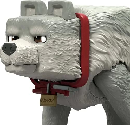 Mattel Minecraft Dennis The Wolf Action Figure 8.25 cm (3.25 inches) | Posable Collectible Toy thumbnail 6