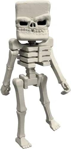 Mattel Minecraft Skeleton Action Figure & Accessories Set 4-inch Scale | Inspired by A Minecraft Movie thumbnail 6