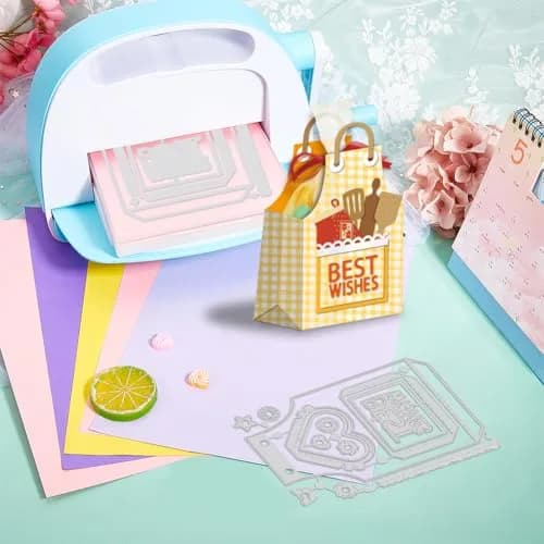 GLOBLELAND 3D Apron Snack Bag Cutting Dies for Card Making | Scrapbooking & Paper Crafts thumbnail 7